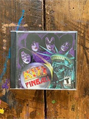 Vintage KISS Pinball CD Game